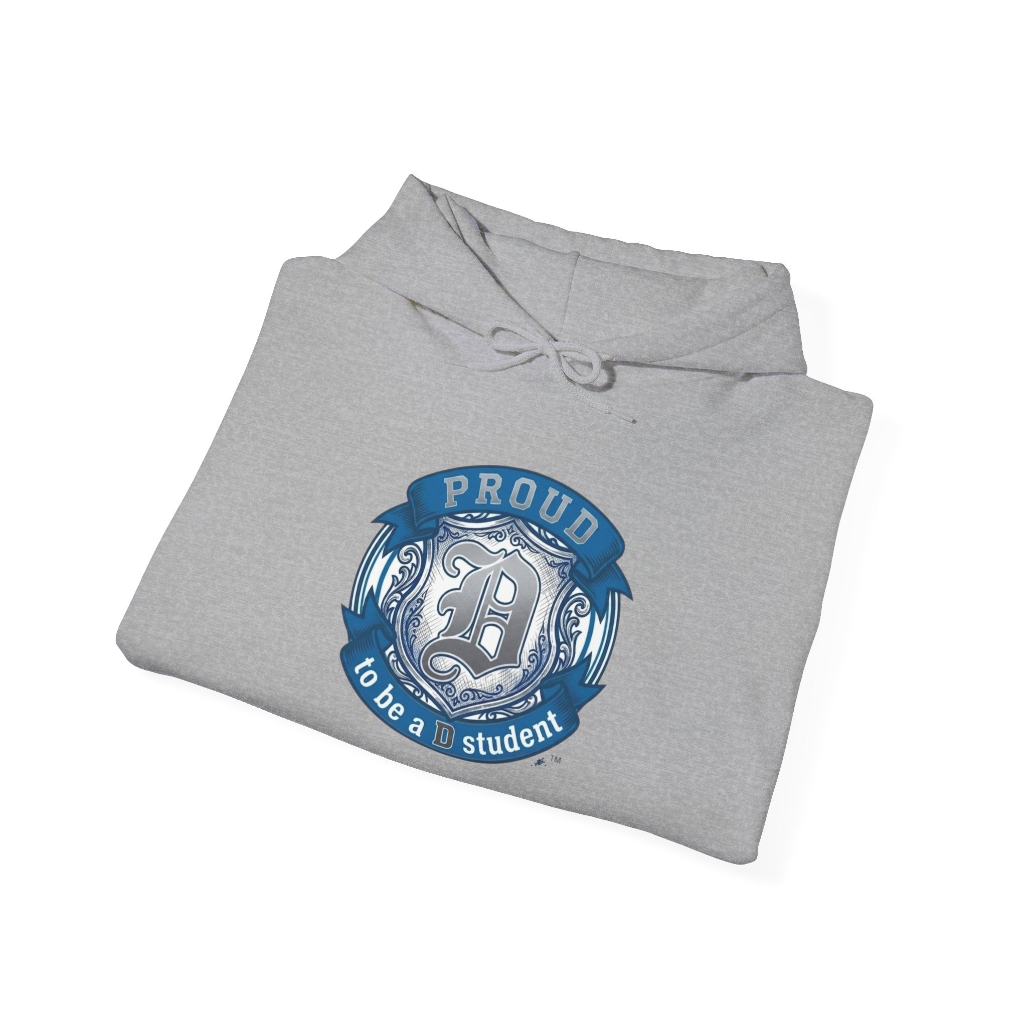 Detroit Pride Crest Hoodie — Vintage Motor City Varsity Pullover | Proud to Be a D