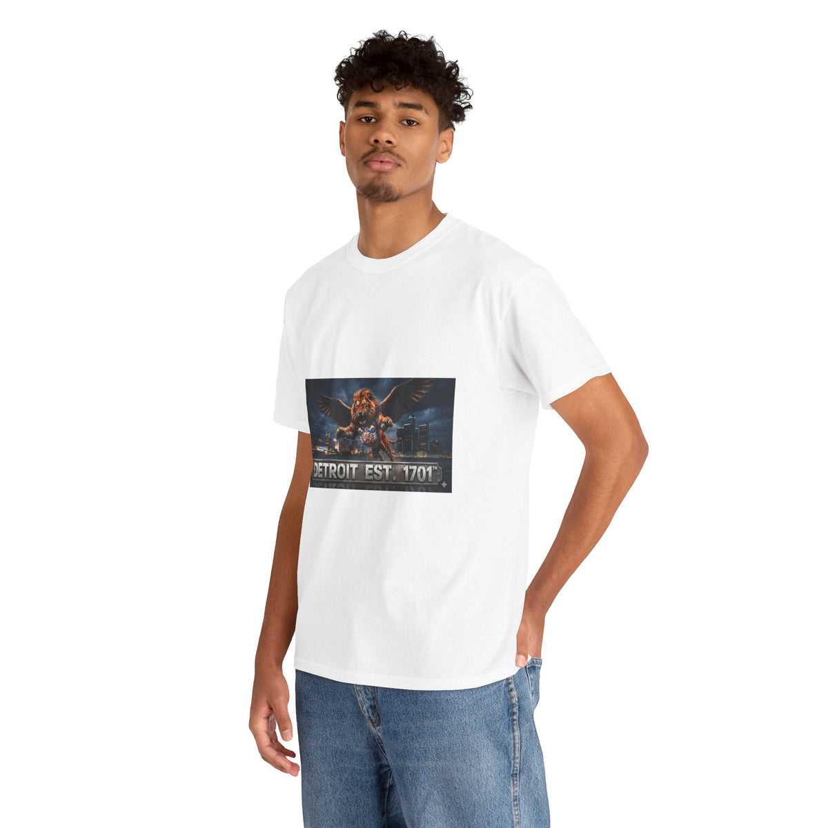 Men's Detroit Fliger Guardian Tee — Detroit Est. 1701 City Pride