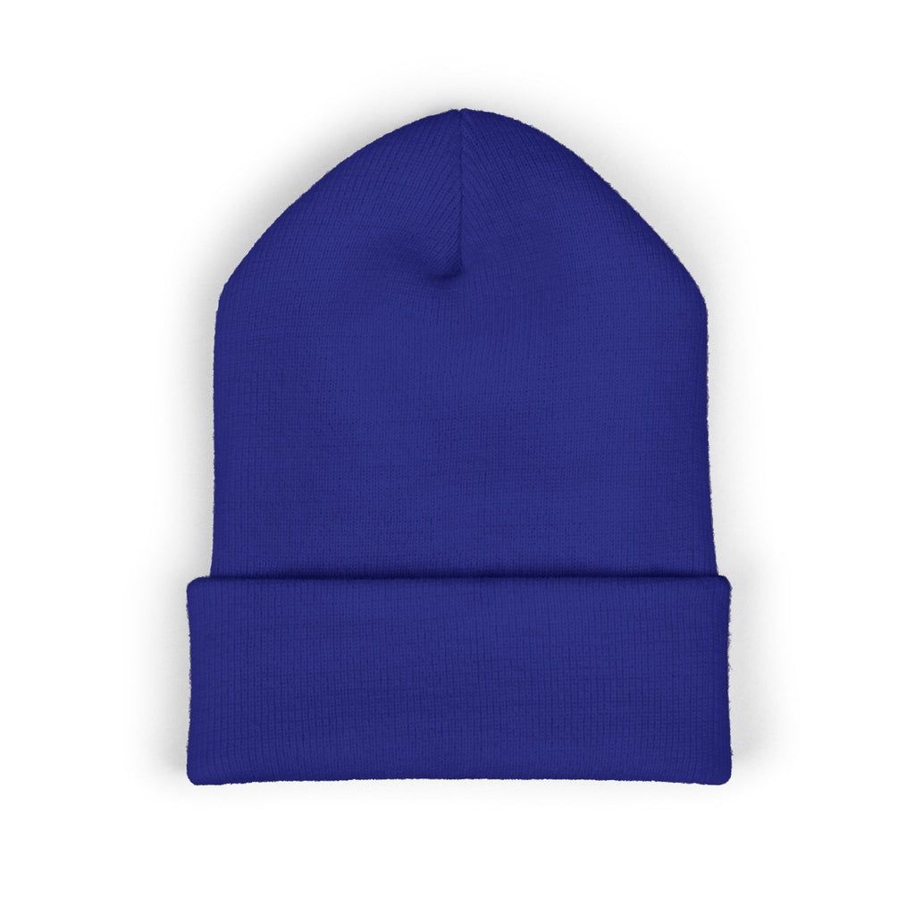 Detroit Heartbeat Beanie — Embroidered Cuffed Knit Hat