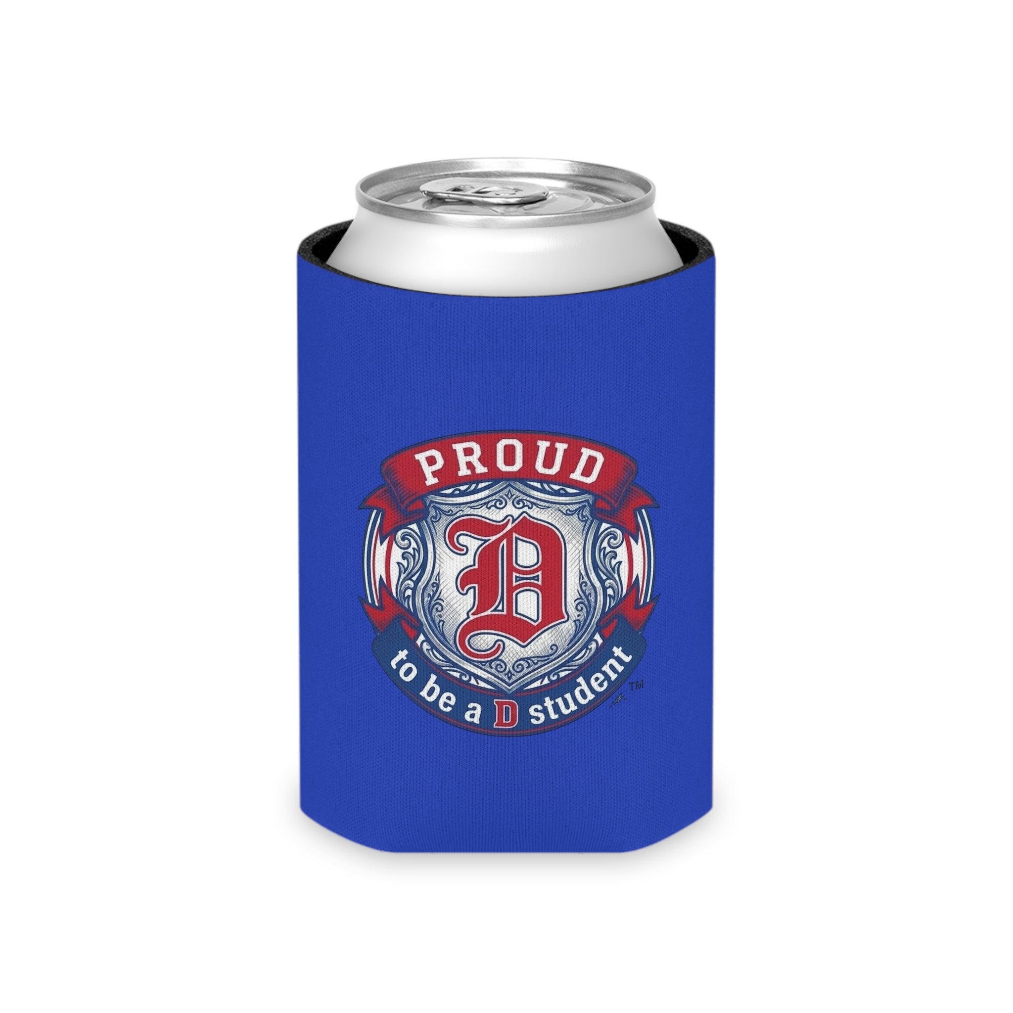 Detroit Pride Can Cooler — Motor City Graphic Insulated Drink Sleeve