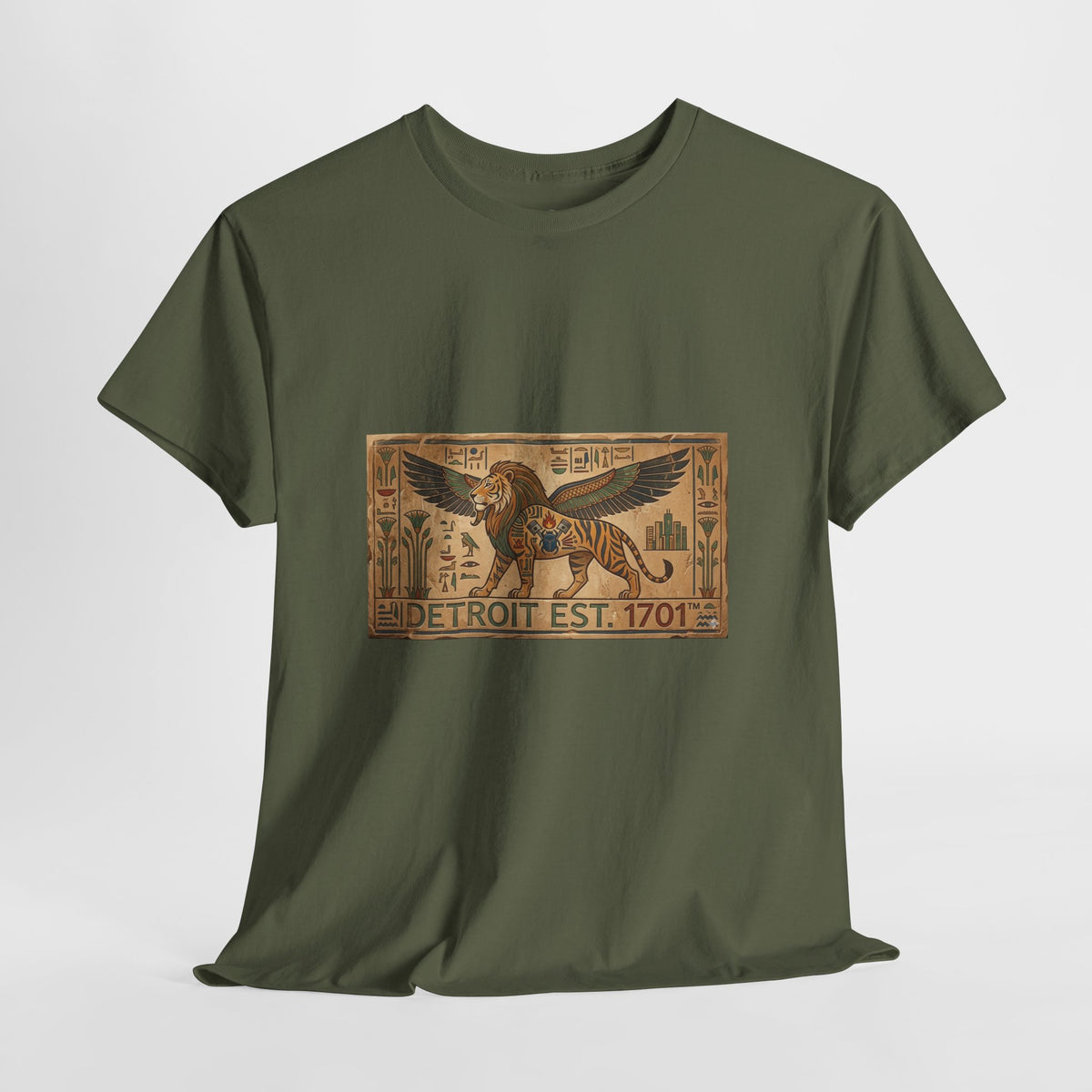 Detroit Fliger Guardian Vintage Tee — "Detroit Est. 1701"