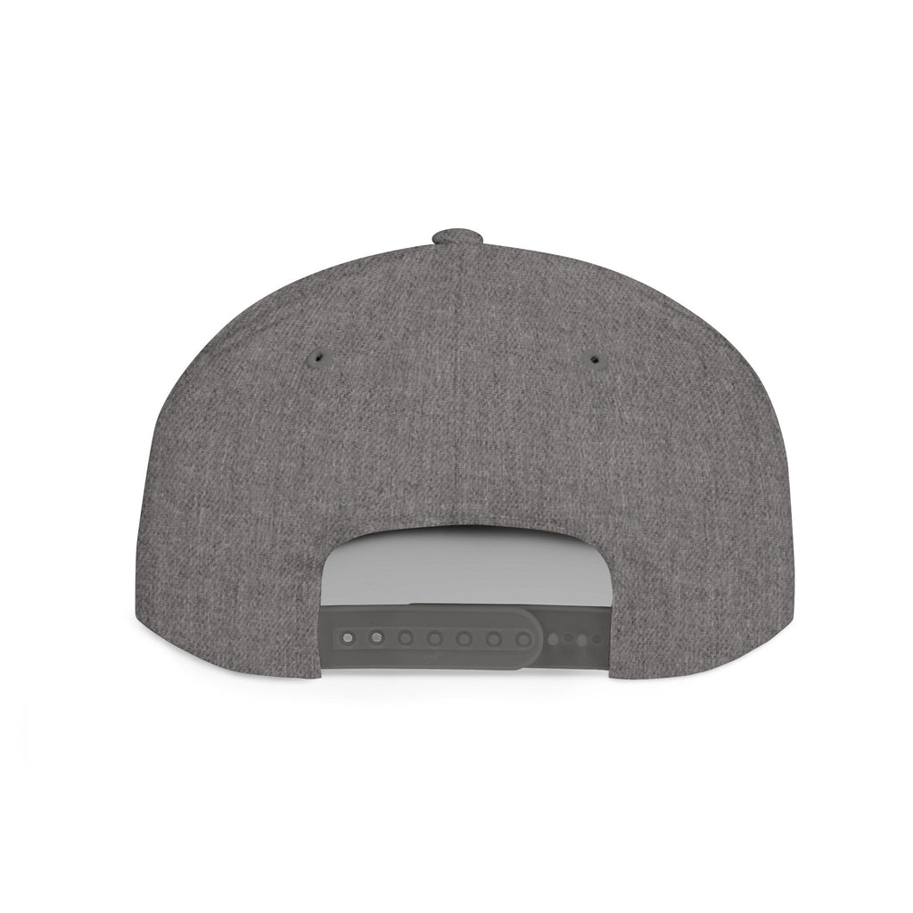 Detroit Heartbeat Snapback Hat — Embroidered City Heart Graphic