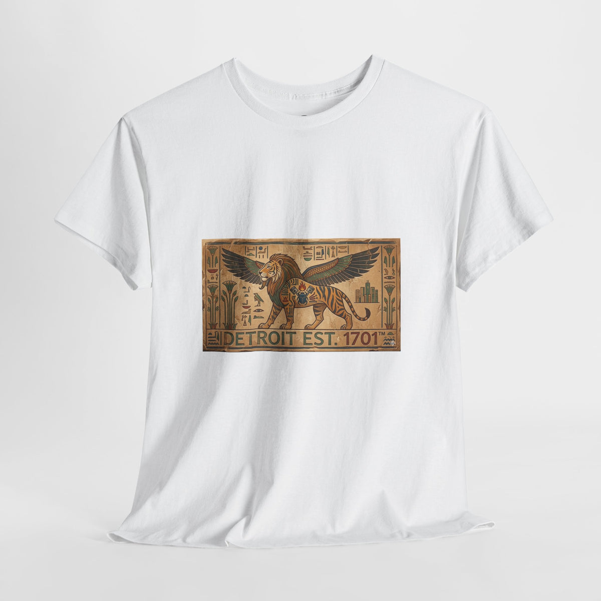 Detroit Fliger Guardian Vintage Tee — "Detroit Est. 1701"