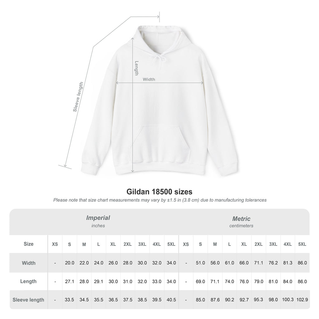 Detroit Abstract Cubist Art Hoodie — Framed Modern Painting Graphic Pullover | Motor City Culture
