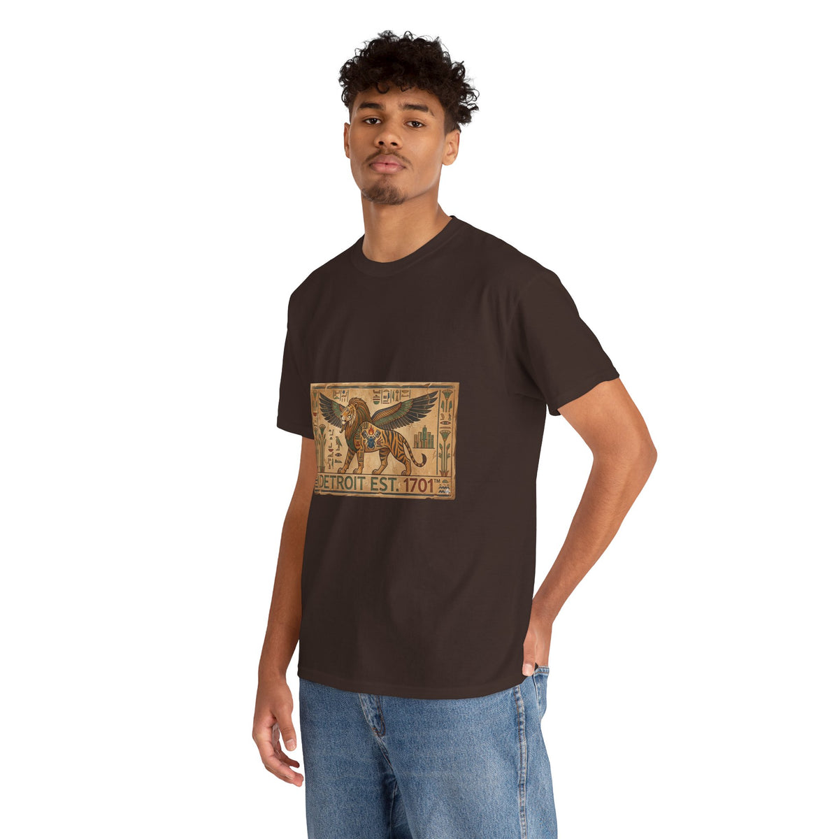 Detroit Fliger Guardian Vintage Tee — "Detroit Est. 1701"