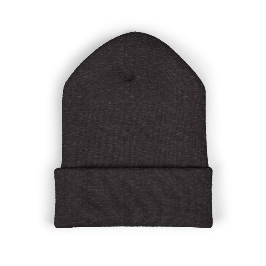 Detroit Heartbeat Beanie — Embroidered Cuffed Knit Hat
