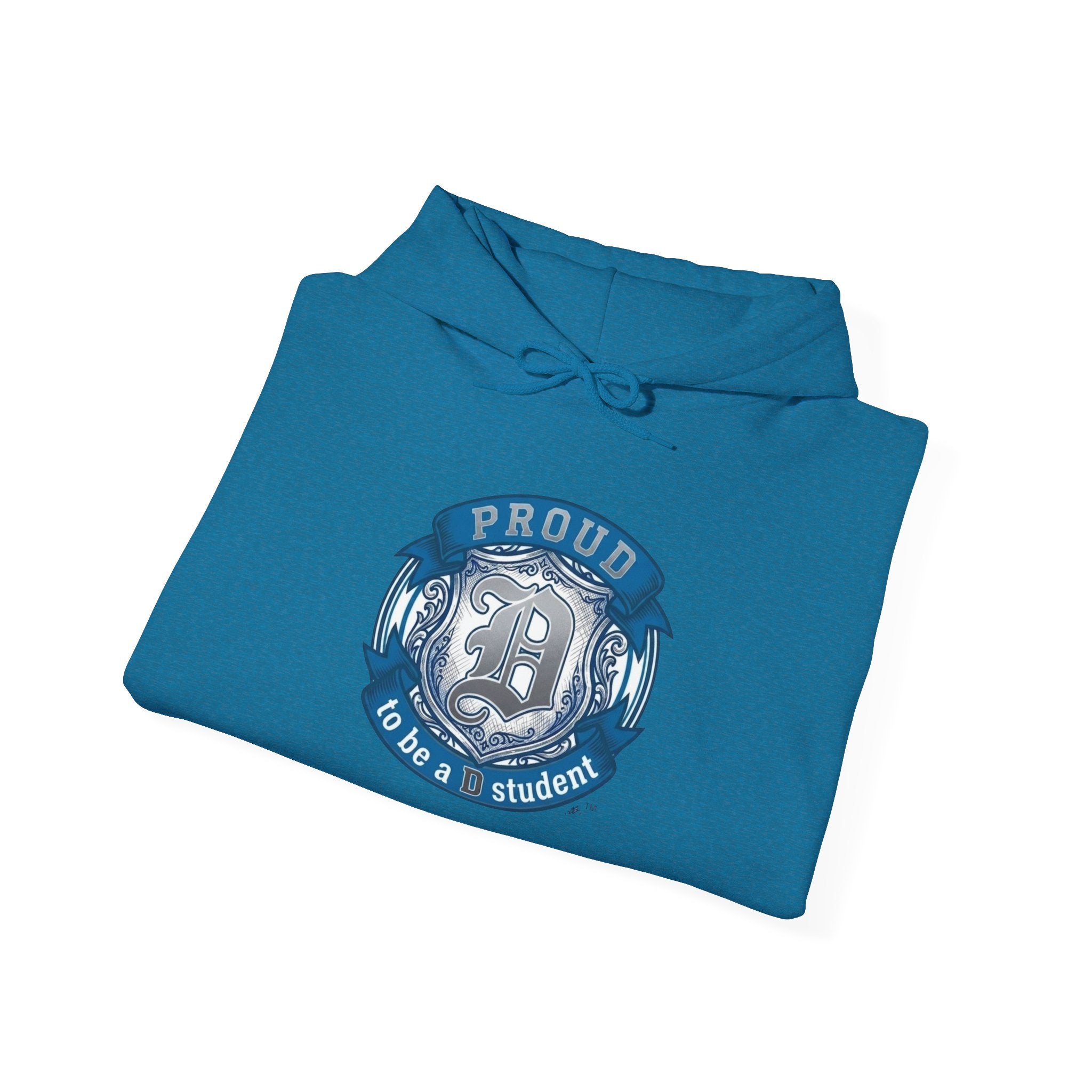 Detroit Pride Crest Hoodie — Vintage Motor City Varsity Pullover | Proud to Be a D