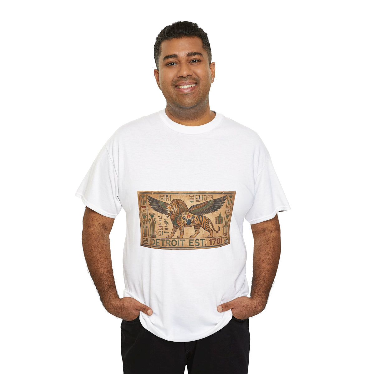 Detroit Fliger Guardian Vintage Tee — "Detroit Est. 1701"