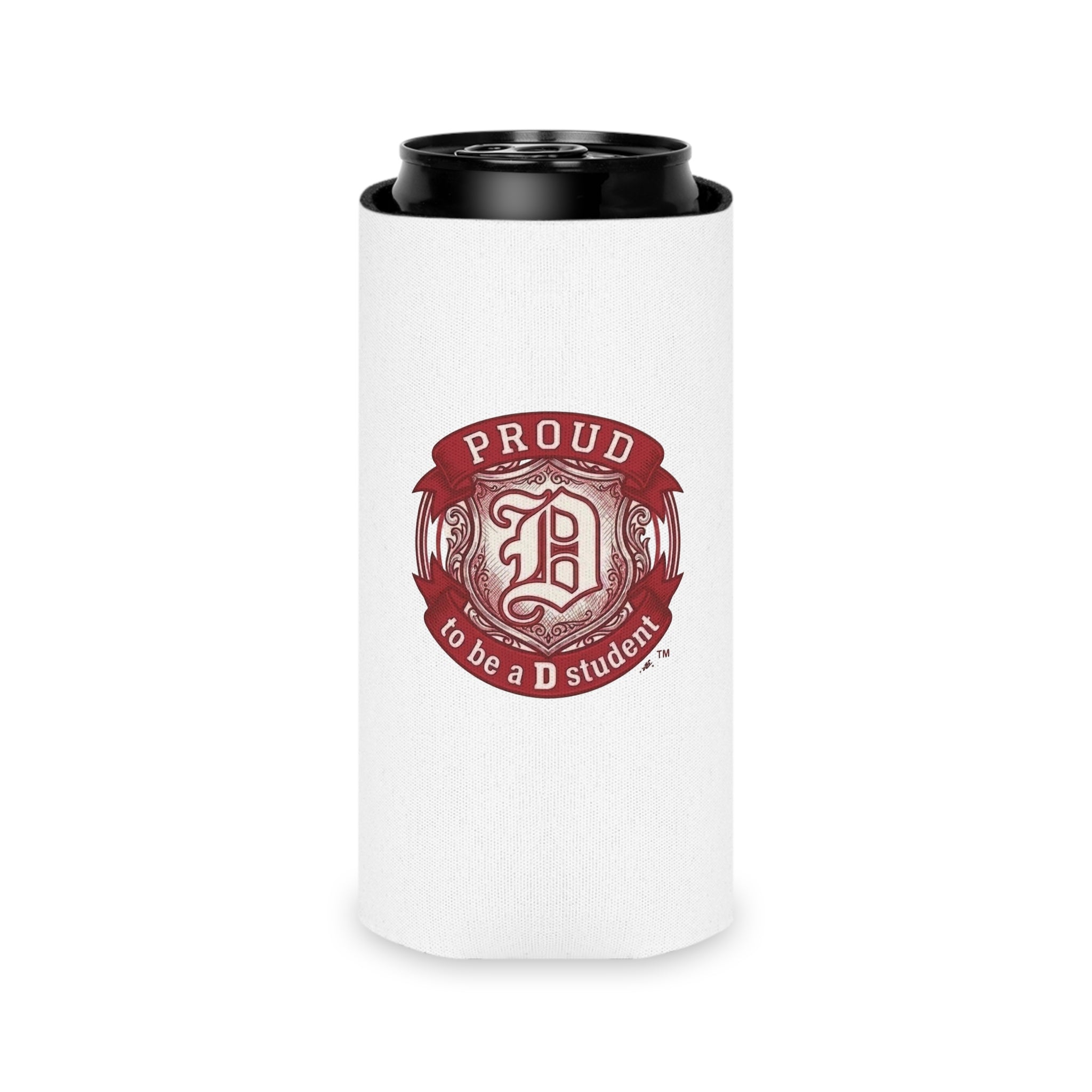 Detroit Pride Can Cooler — Motor City Graphic Insulated Drink Sleeve