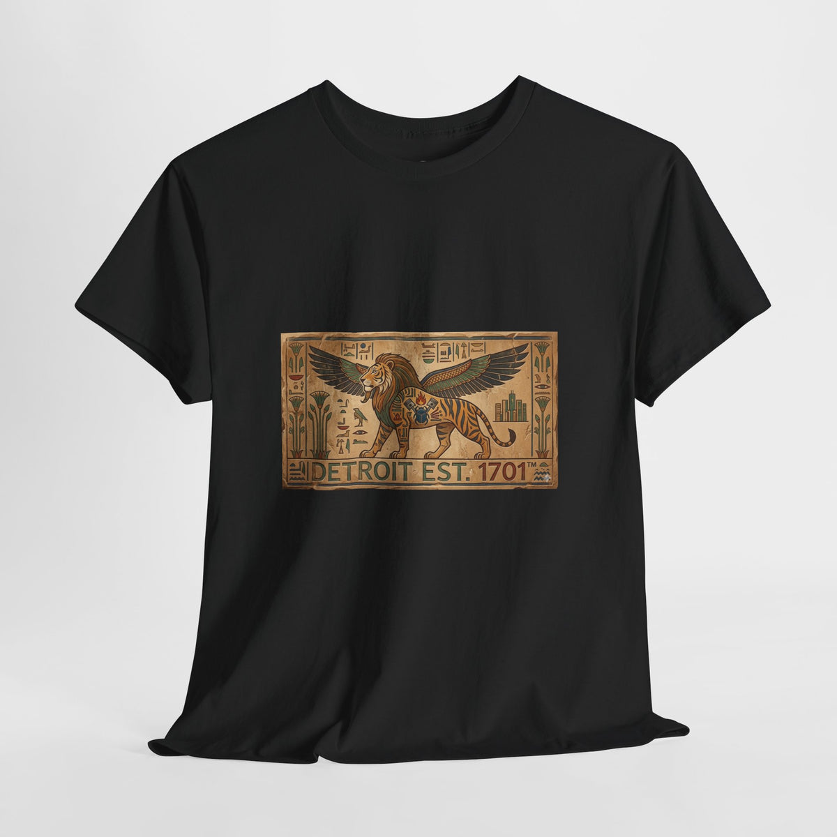 Detroit Fliger Guardian Vintage Tee — "Detroit Est. 1701"