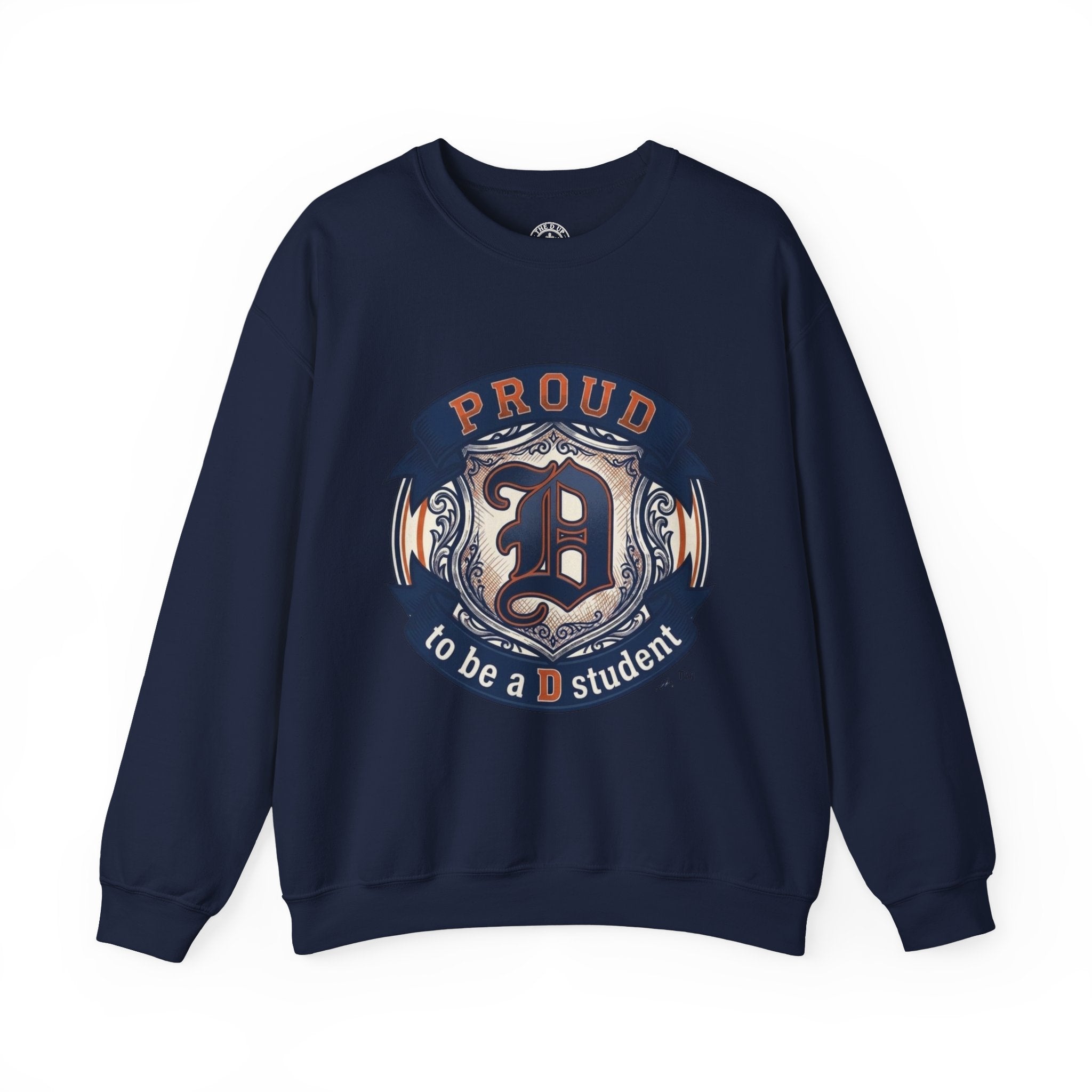 Proud to Be a D Detroit Crewneck Sweatshirt(Unisex)