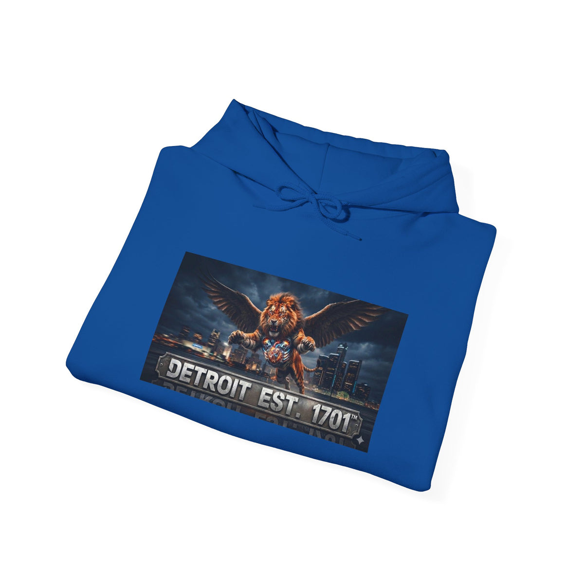 Men's Detroit Fliger Guardian Hoodie — Detroit Est. 1701 City Pride Pullover