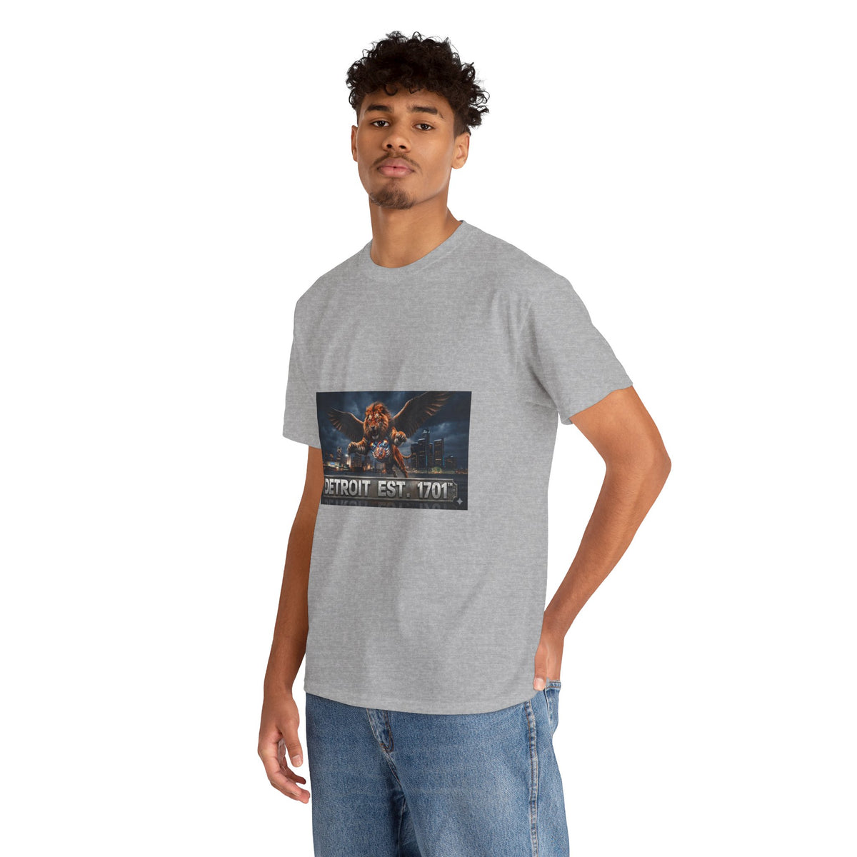 Men's Detroit Fliger Guardian Tee — Detroit Est. 1701 City Pride