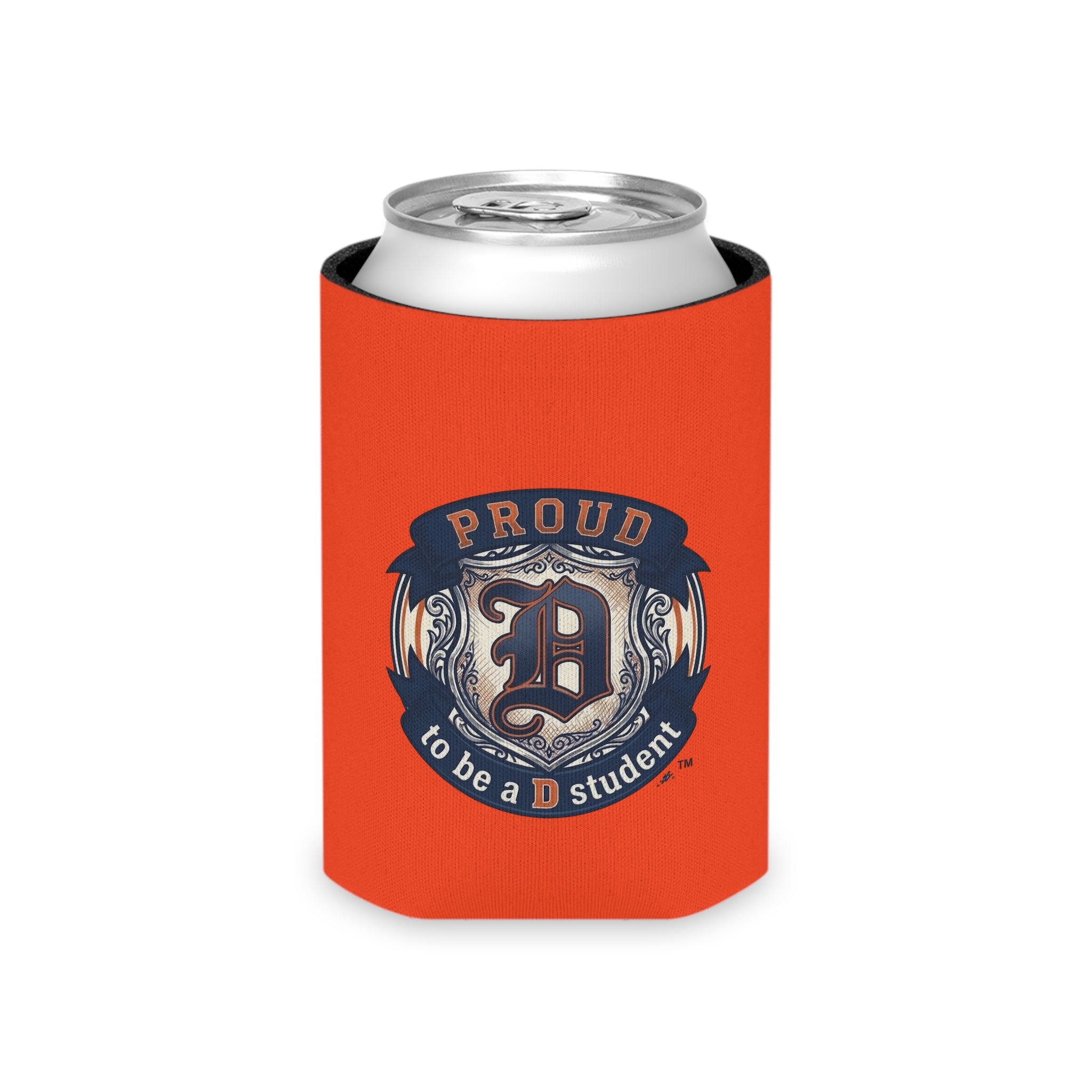Detroit Pride Can Cooler — Motor City Graphic Insulated Drink Sleeve