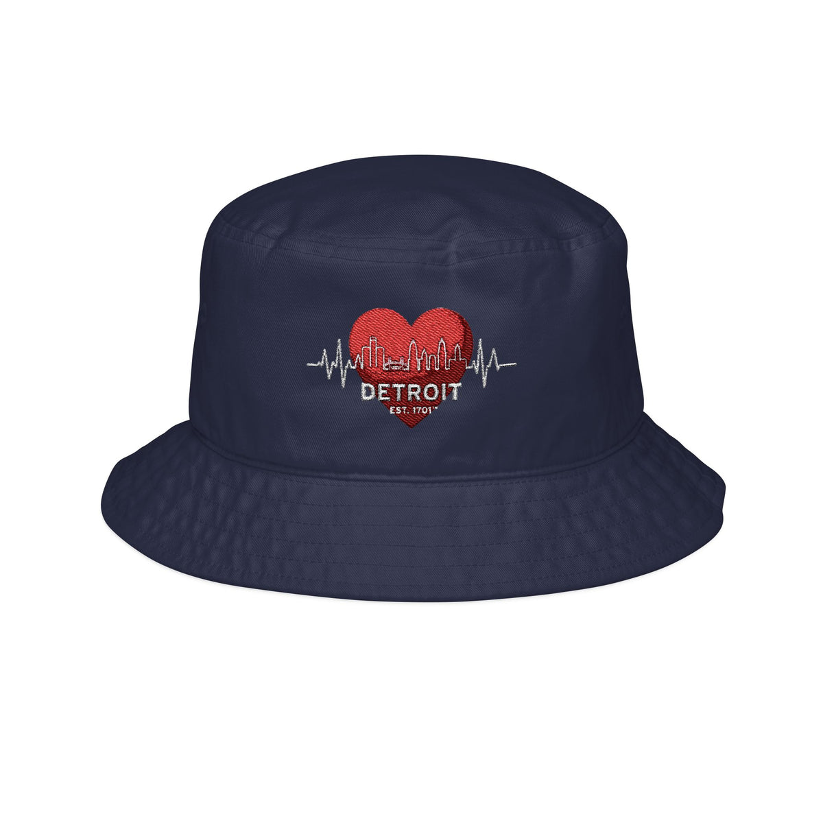 Detroit Heartbeat Bucket Hat
