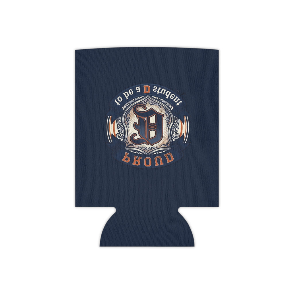 Detroit Pride Can Cooler — Motor City Graphic Insulated Drink Sleeve