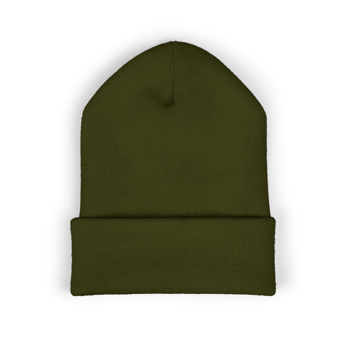 Detroit Heartbeat Beanie — Embroidered Cuffed Knit Hat