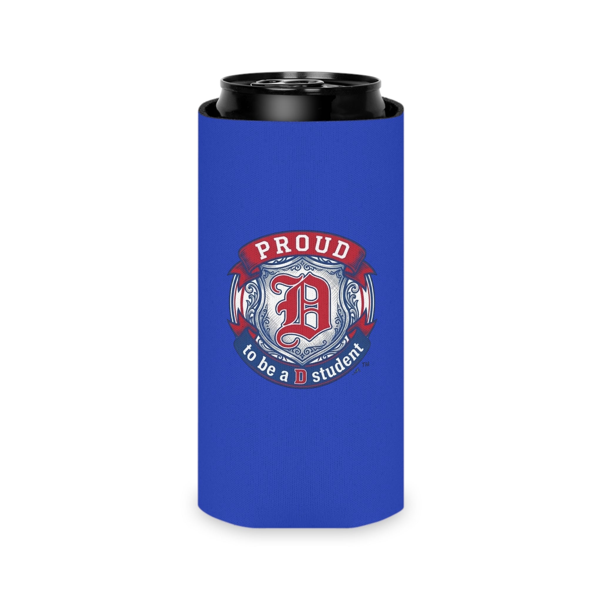 Detroit Pride Can Cooler — Motor City Graphic Insulated Drink Sleeve