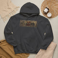 Detroit Pride Vintage Silhouette Artwork Hoodie — Motor City Midnight Graphic Pullover