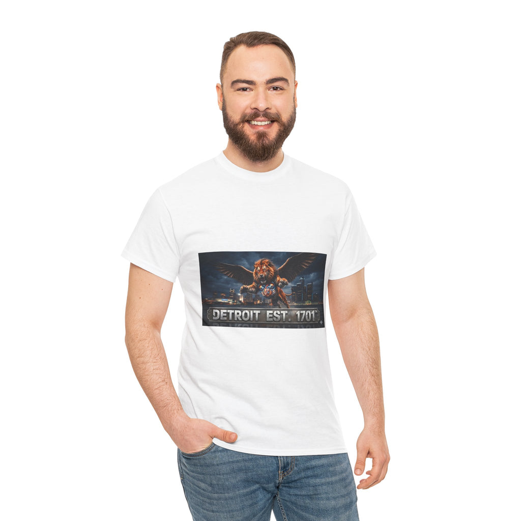 Men's Detroit Fliger Guardian Tee — Detroit Est. 1701 City Pride