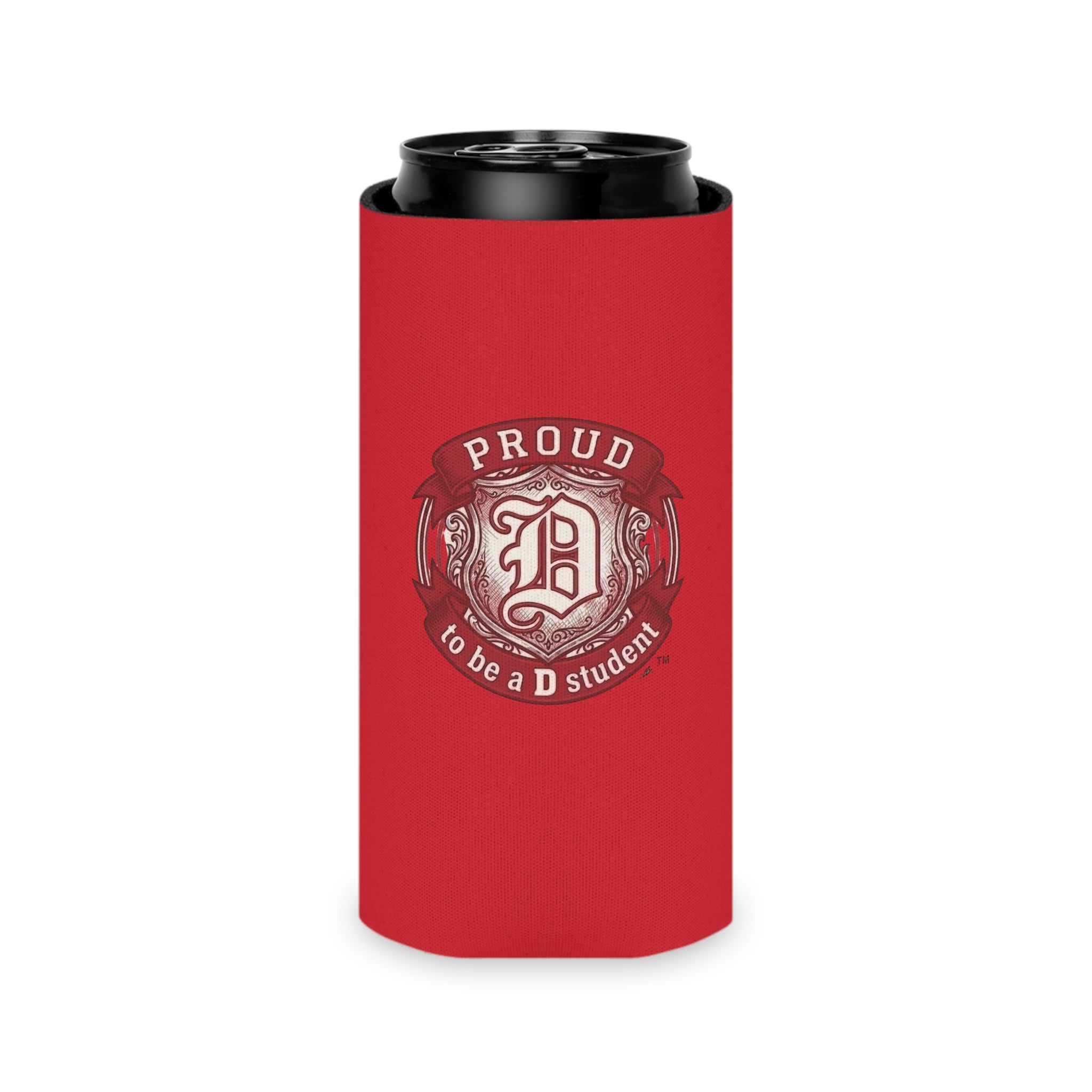 Detroit Pride Can Cooler — Motor City Graphic Insulated Drink Sleeve