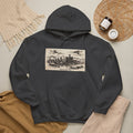 Detroit Pride Vintage Skyline Hoodie — "Detroit, Est. 1701" Pullover | Motor City Roots