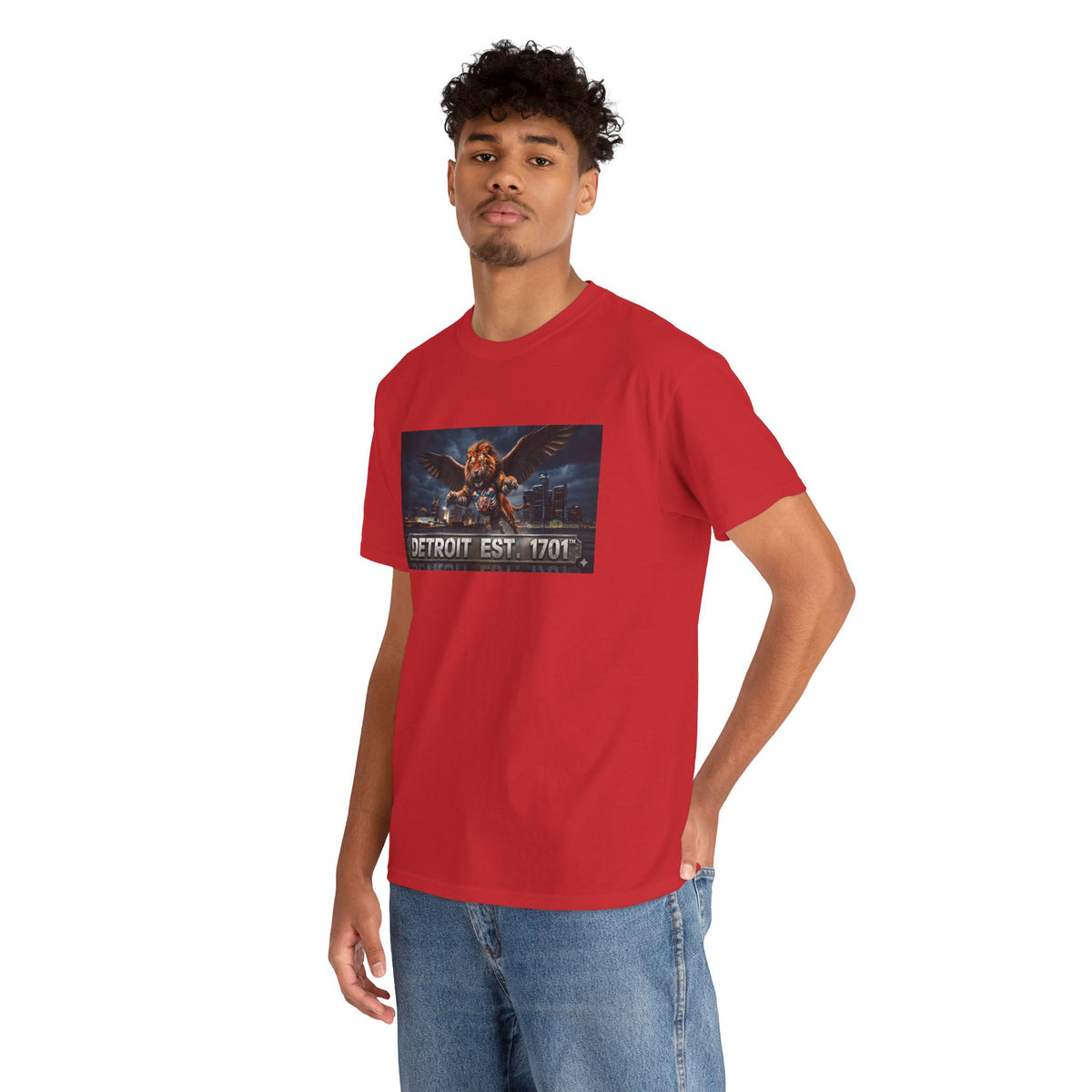 Men's Detroit Fliger Guardian Tee — Detroit Est. 1701 City Pride