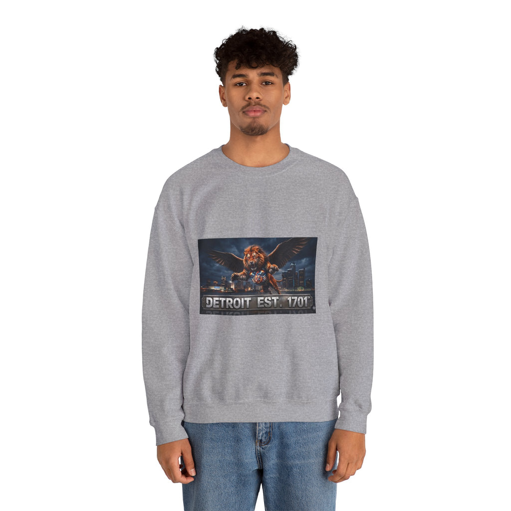 Men's Detroit Fliger Guardian Sweatshirt — Detroit Est. 1701 City Pride