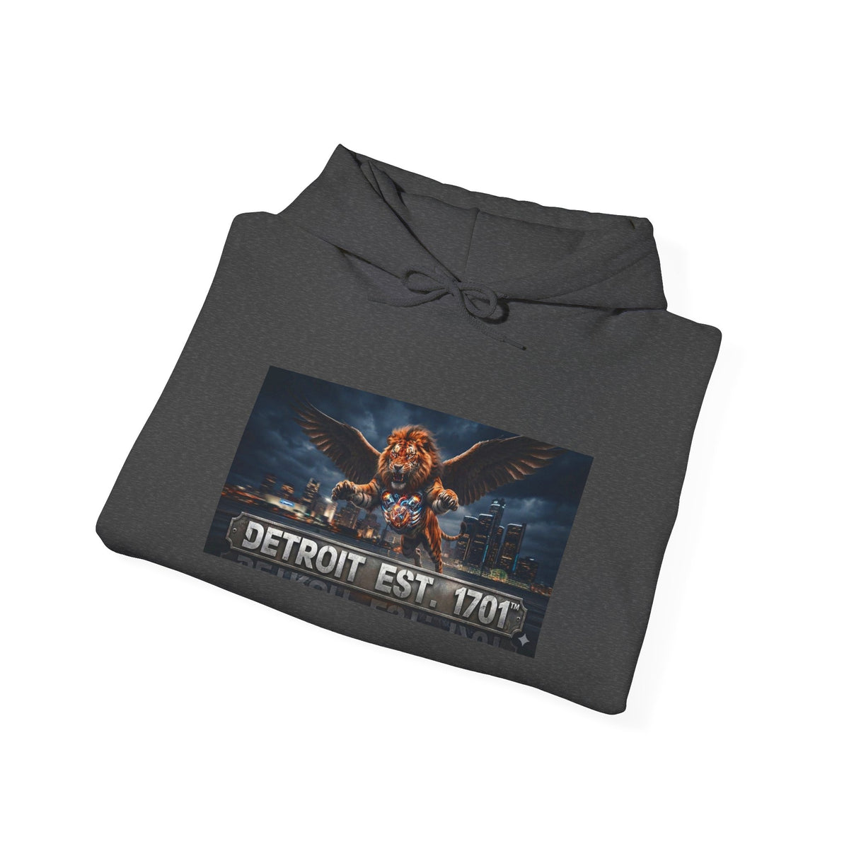 Men's Detroit Fliger Guardian Hoodie — Detroit Est. 1701 City Pride Pullover