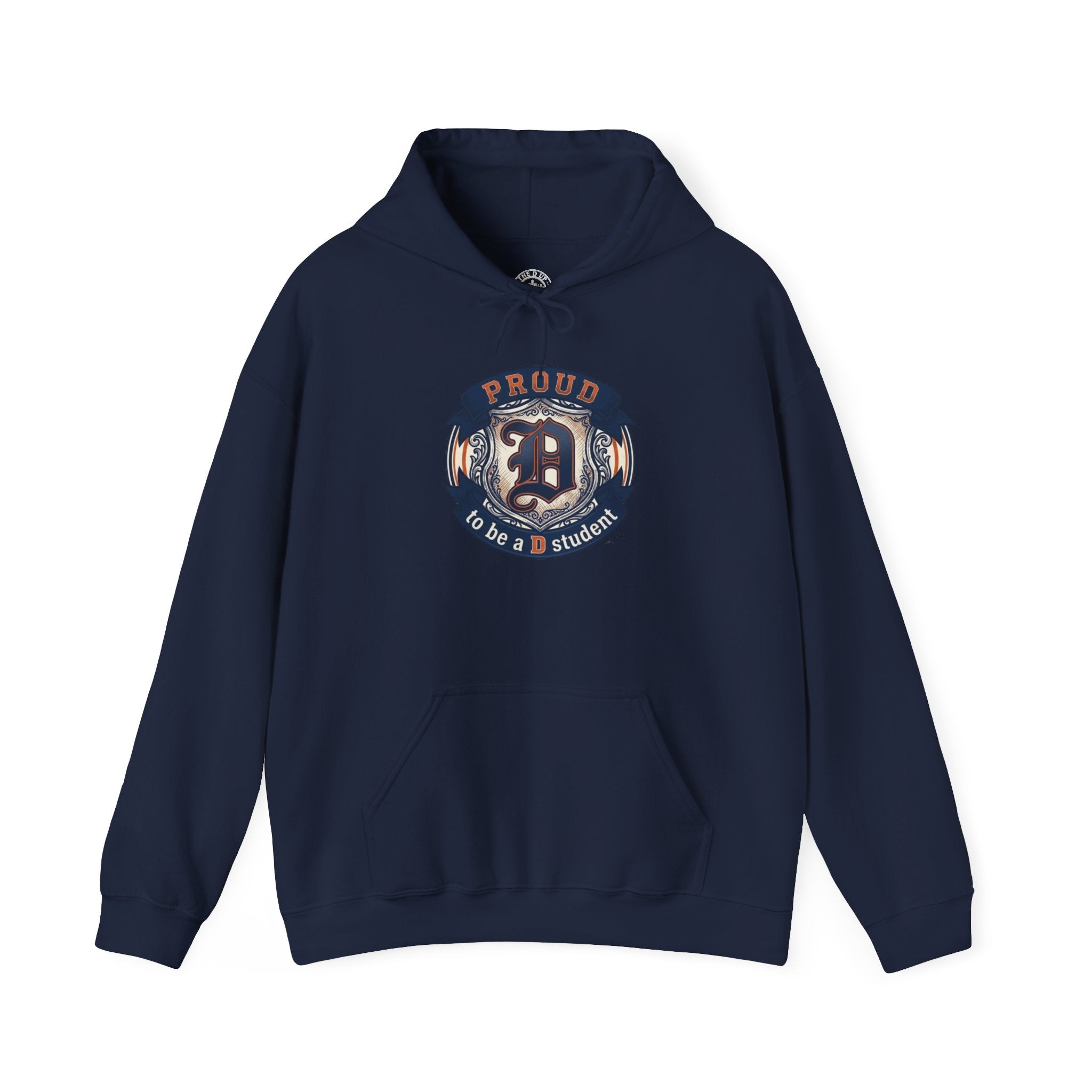 Detroit Pride Crest Hoodie — Vintage Motor City Varsity Pullover | Proud to Be a D