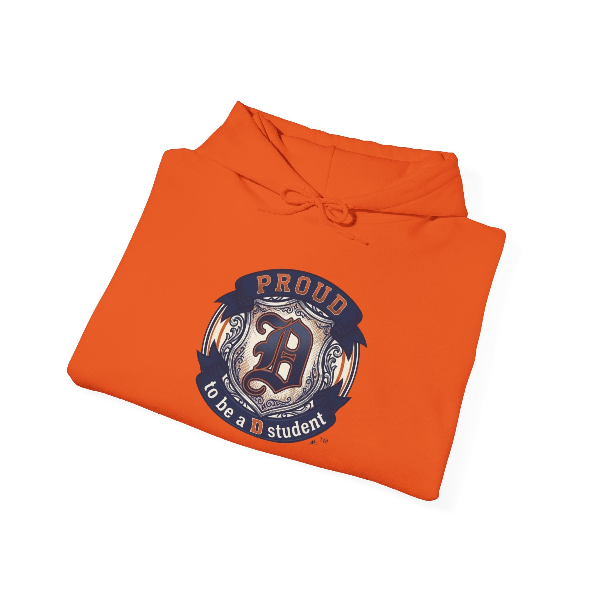 Detroit Pride Crest Hoodie — Vintage Motor City Varsity Pullover | Proud to Be a D