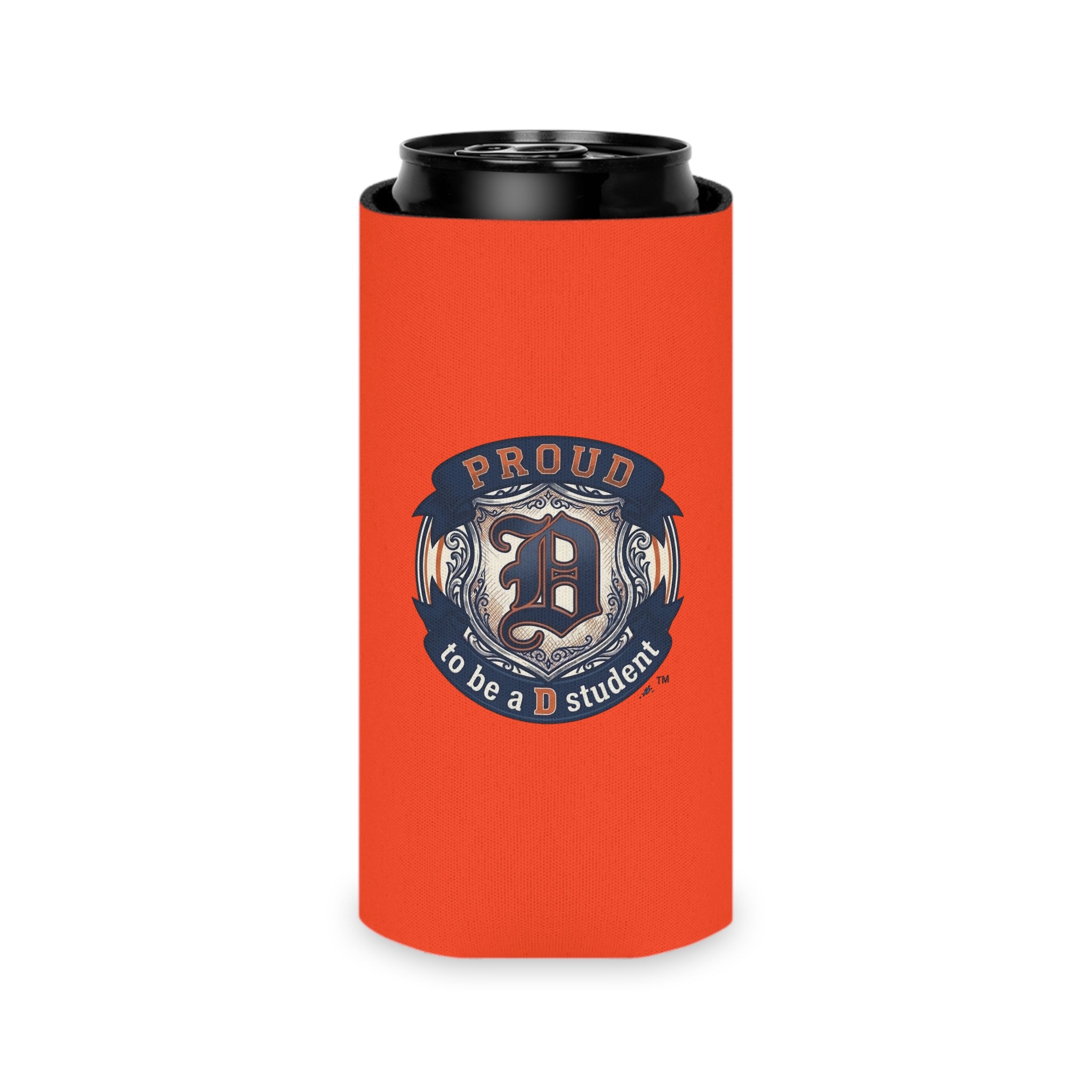 Detroit Pride Can Cooler — Motor City Graphic Insulated Drink Sleeve