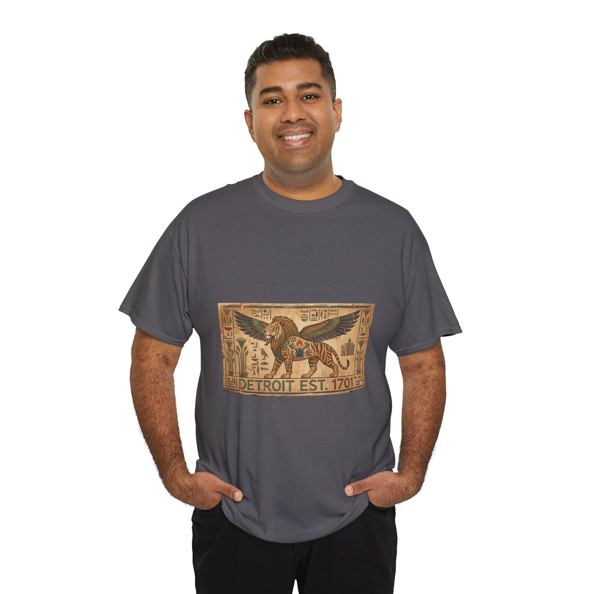Detroit Fliger Guardian Vintage Tee — "Detroit Est. 1701"