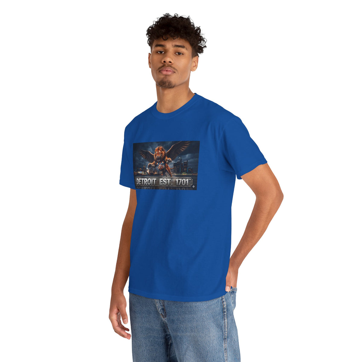 Men's Detroit Fliger Guardian Tee — Detroit Est. 1701 City Pride