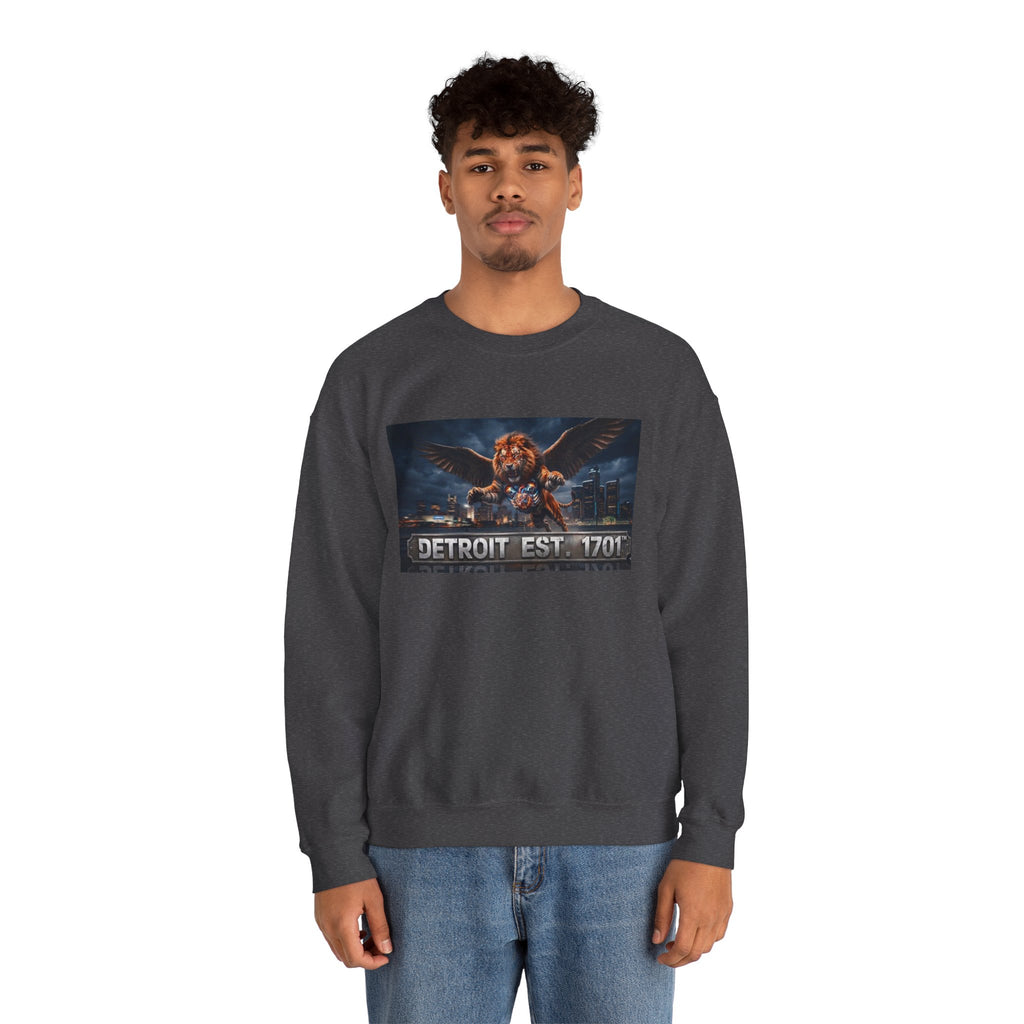 Men's Detroit Fliger Guardian Sweatshirt — Detroit Est. 1701 City Pride