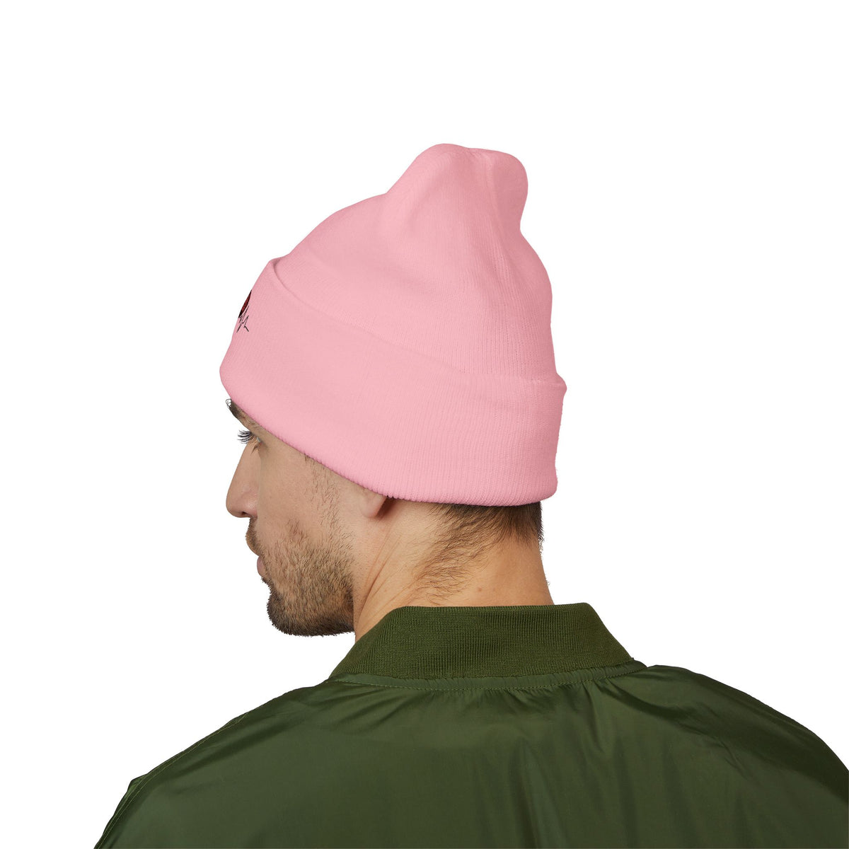 Detroit Heartbeat Beanie — Embroidered Cuffed Knit Hat
