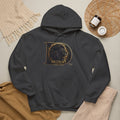 Detroit Pride Lion D Hoodie — Gold Monogram Graphic Pullover | Motor City Heritage