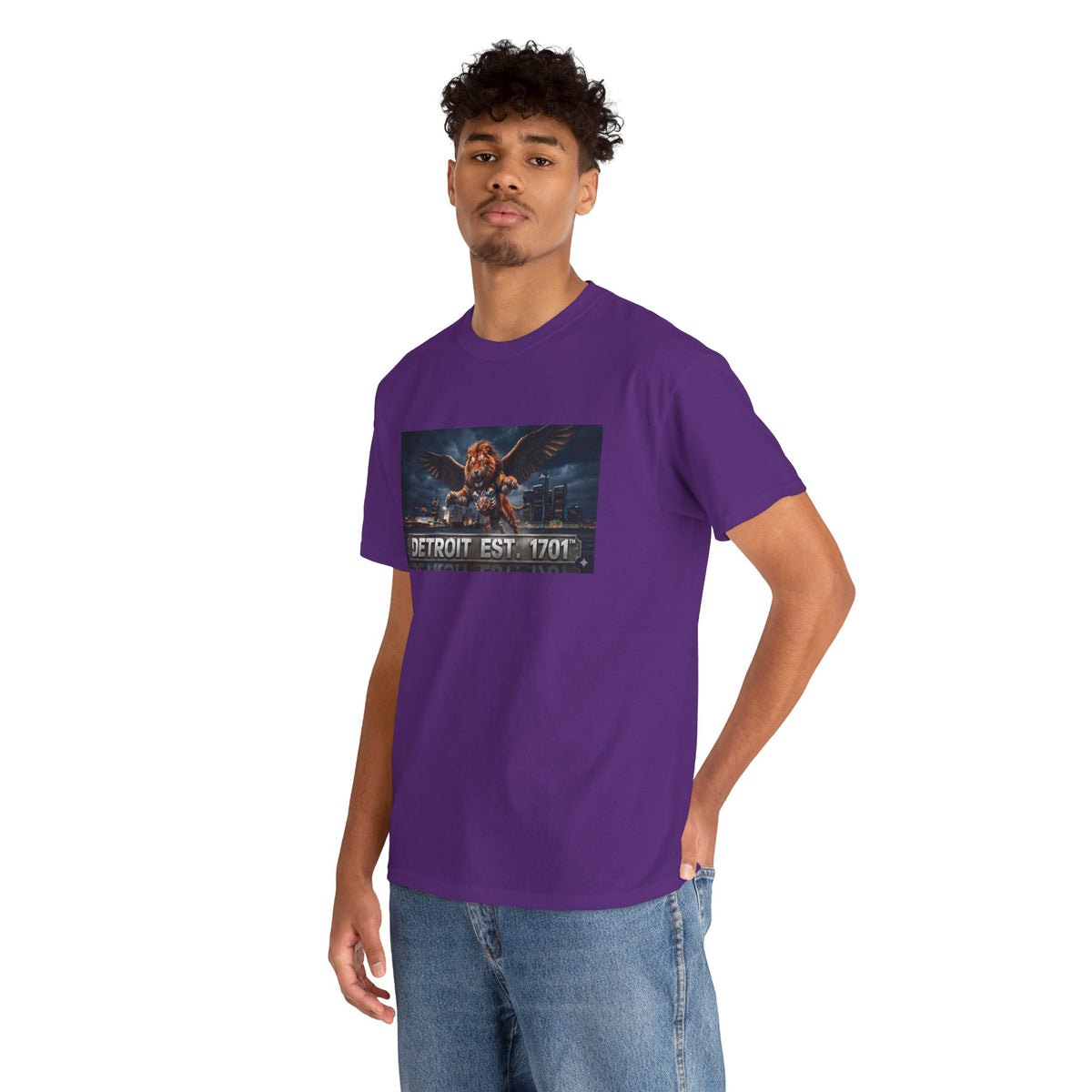 Men's Detroit Fliger Guardian Tee — Detroit Est. 1701 City Pride