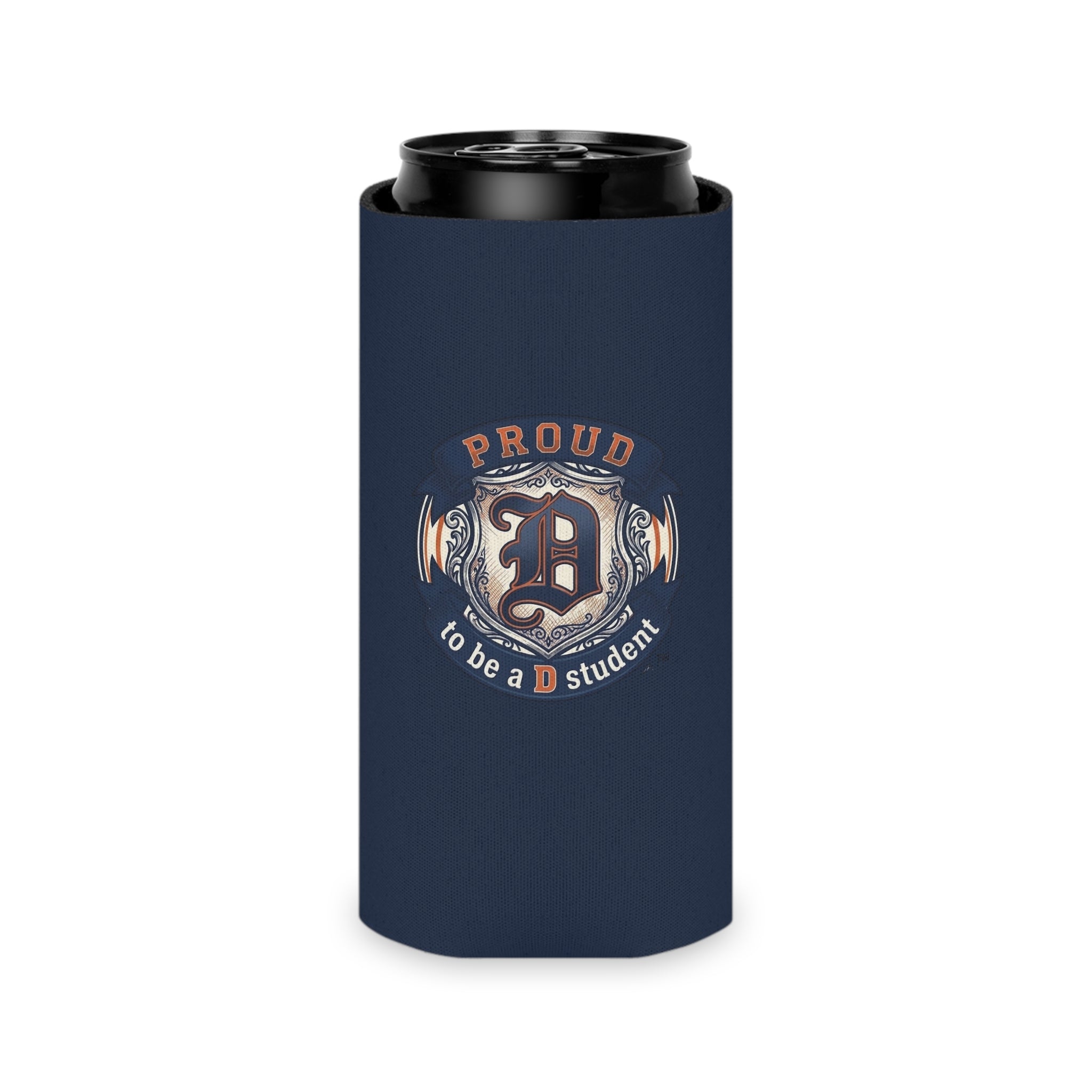 Detroit Pride Can Cooler — Motor City Graphic Insulated Drink Sleeve