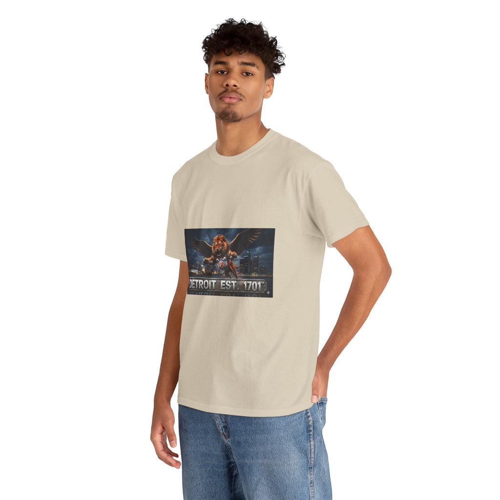 Men's Detroit Fliger Guardian Tee — Detroit Est. 1701 City Pride