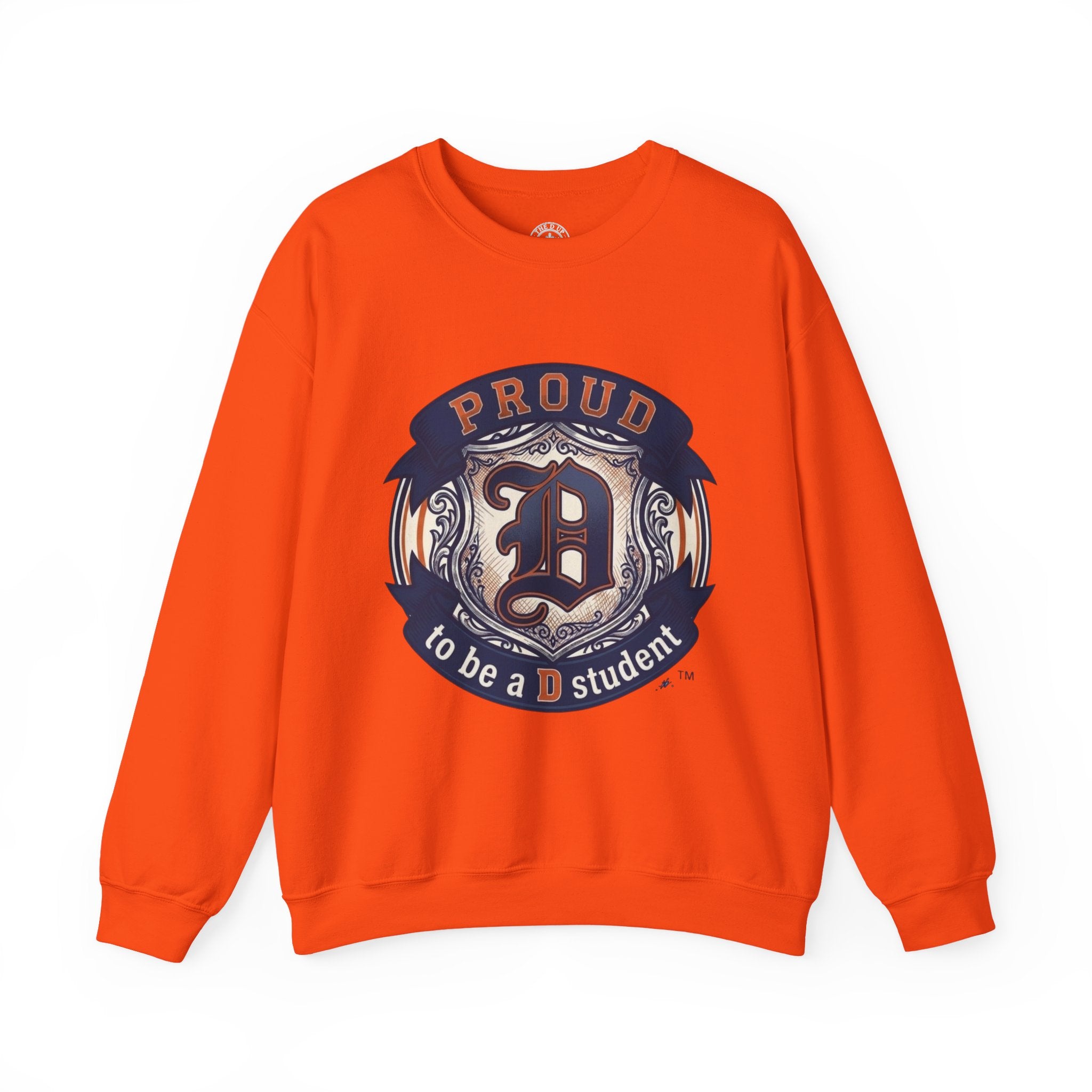 Proud to Be a D Detroit Crewneck Sweatshirt(Unisex)