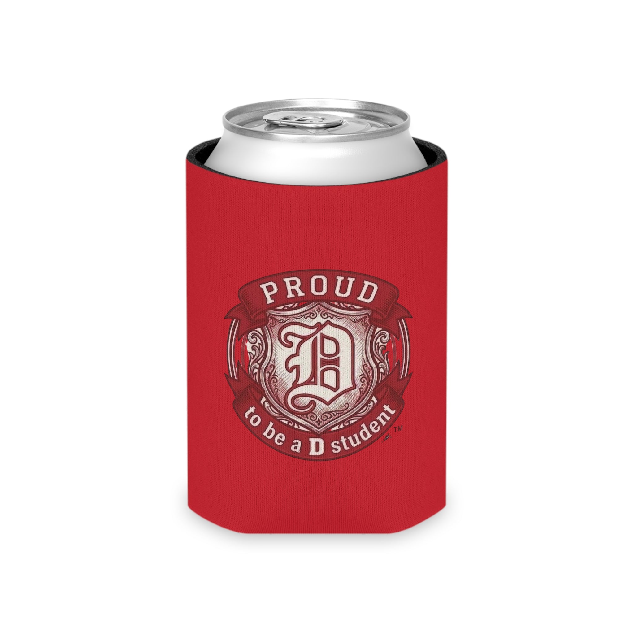Detroit Pride Can Cooler — Motor City Graphic Insulated Drink Sleeve