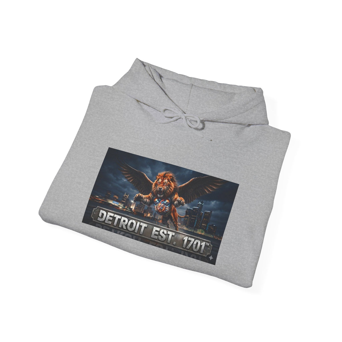 Men's Detroit Fliger Guardian Hoodie — Detroit Est. 1701 City Pride Pullover