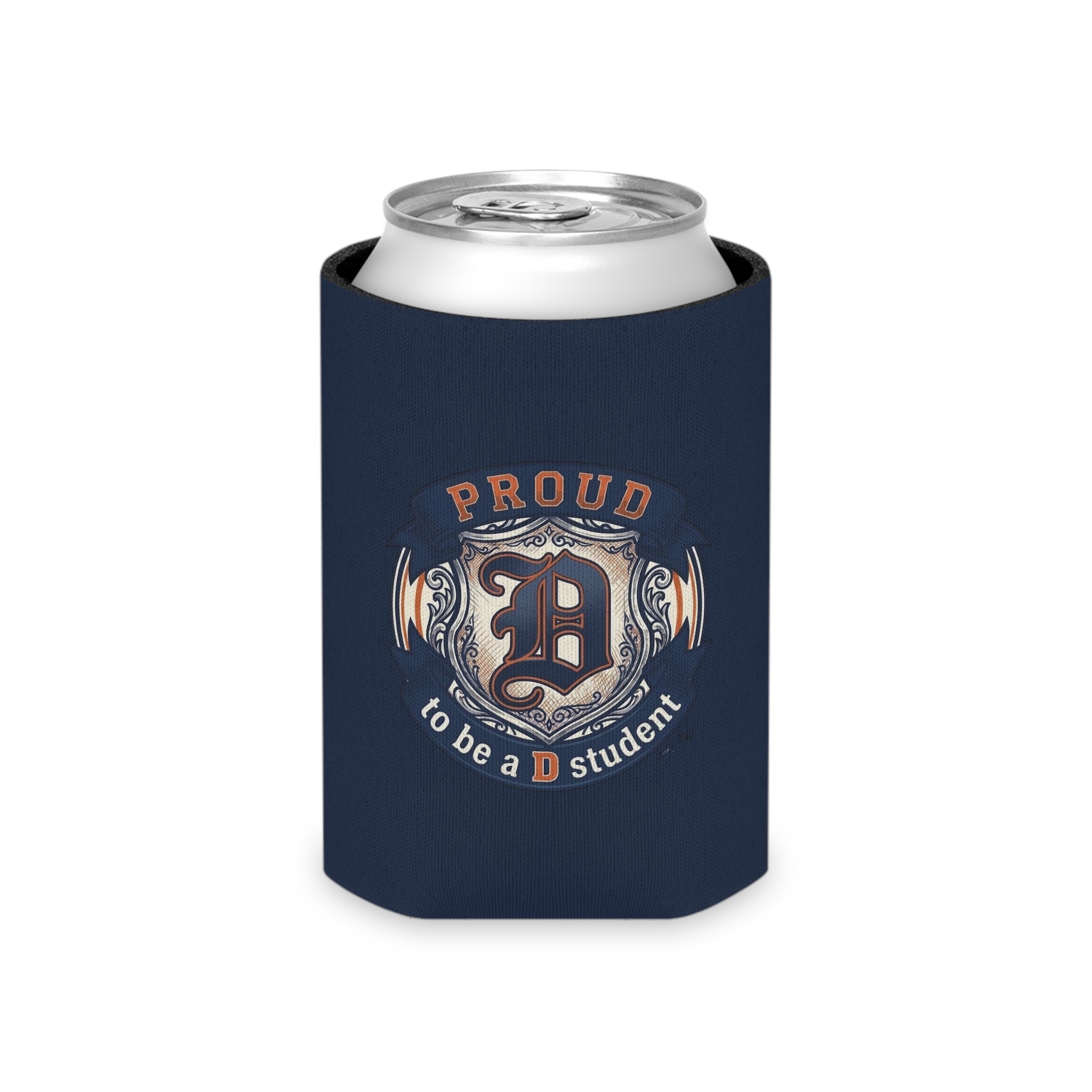 Detroit Pride Can Cooler — Motor City Graphic Insulated Drink Sleeve