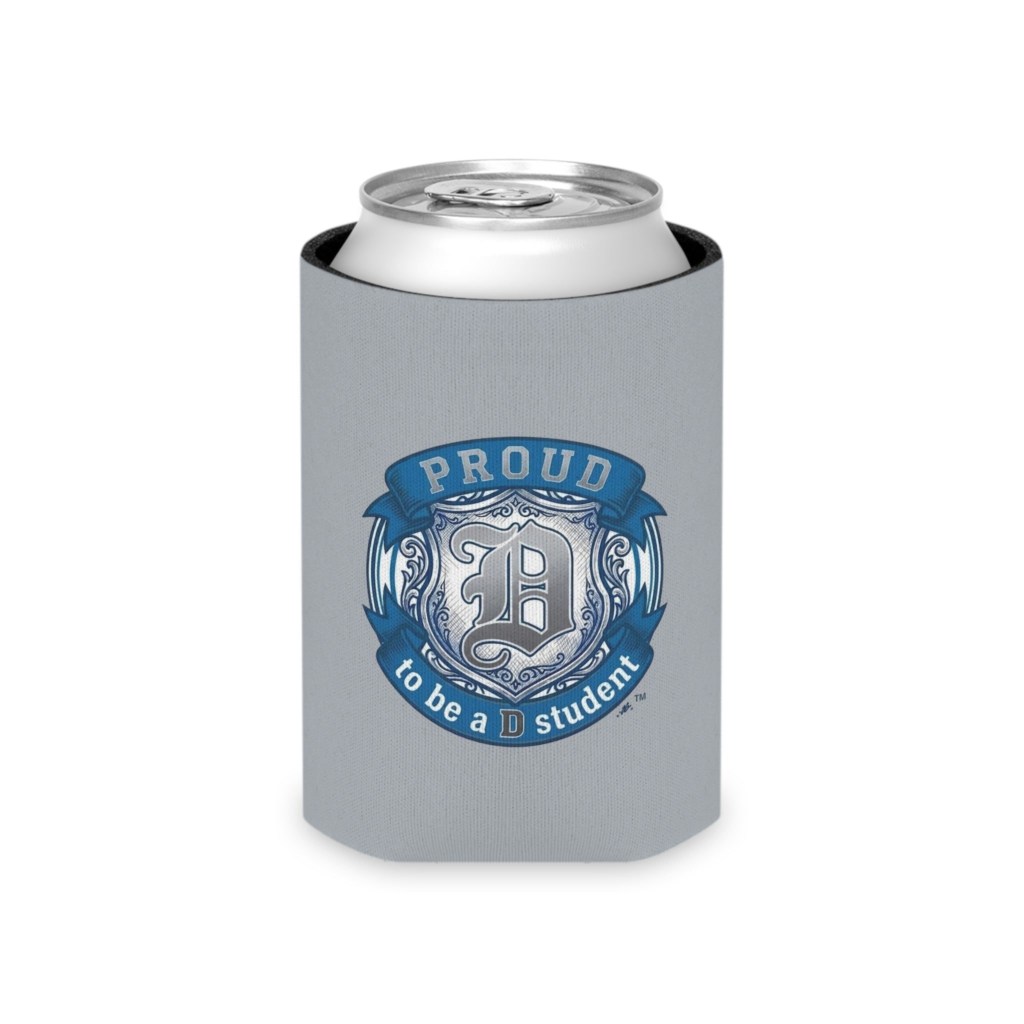 Detroit Pride Can Cooler — Motor City Graphic Insulated Drink Sleeve