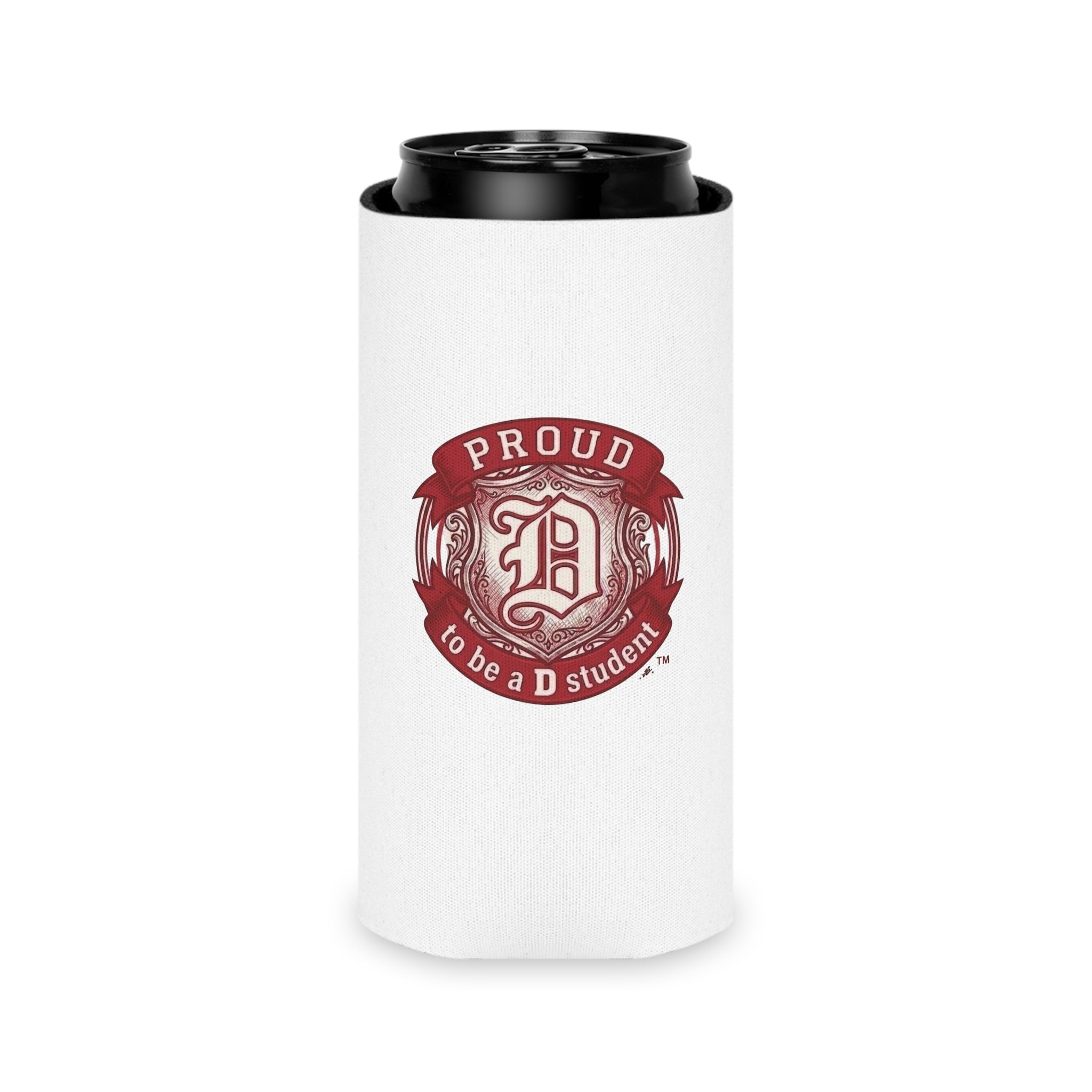 Detroit Pride Can Cooler — Motor City Graphic Insulated Drink Sleeve