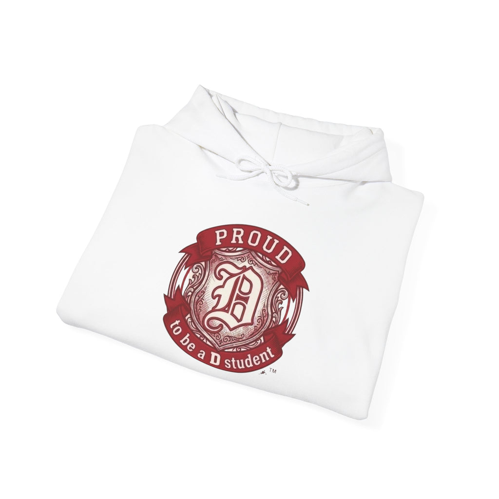 Detroit Pride Crest Hoodie — Vintage Motor City Varsity Pullover | Proud to Be a D