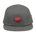 Detroit Heartbeat Embroidered 5-Panel Cap