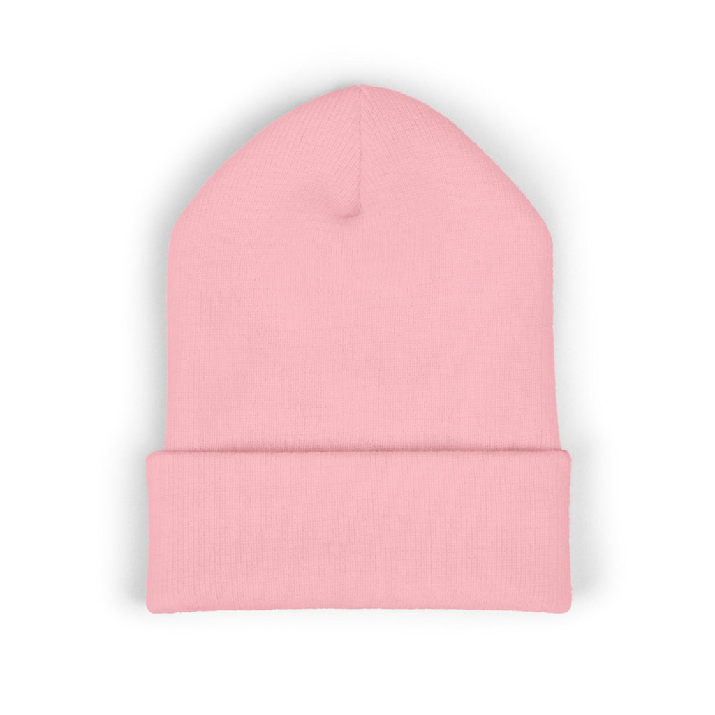 Detroit Heartbeat Beanie — Embroidered Cuffed Knit Hat