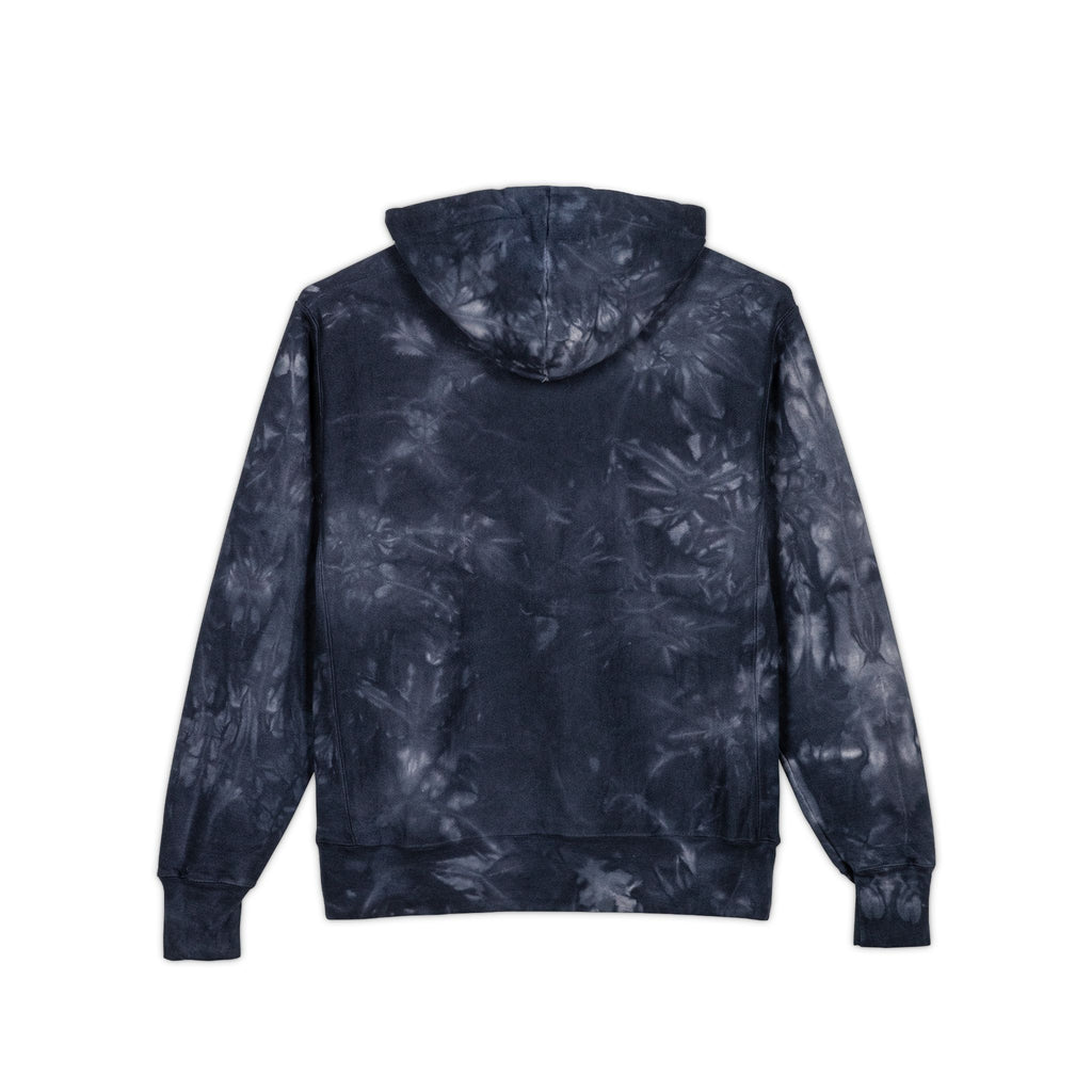 Unisex Detroit Paint Spatter Tie-Dye Embroidered Hoodie